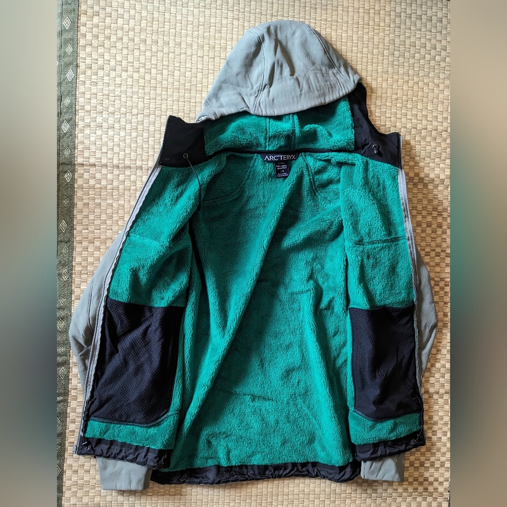 Arc'teryx Hyllus Hooded Jacket Polartec Fleece Men's Size Large